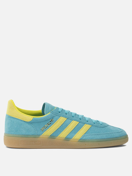 Low top sneakers 100% suede - 100% rubber  Light blue - Adidas Originals Women | PLP | VIETTI Online Store 
