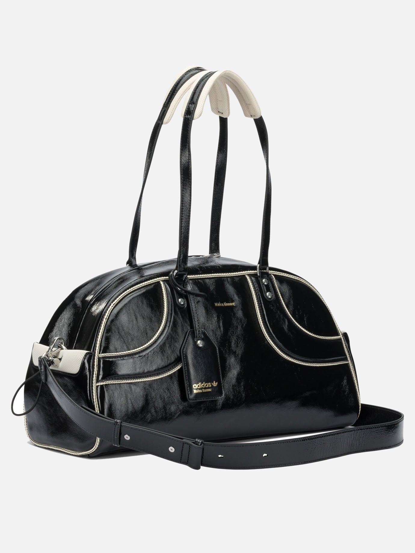 Duffle bags 100% cow leather - Lining: 100% polyester  Black - Adidas Originals Men | PDP | VIETTI Online Store | thumbnail_2