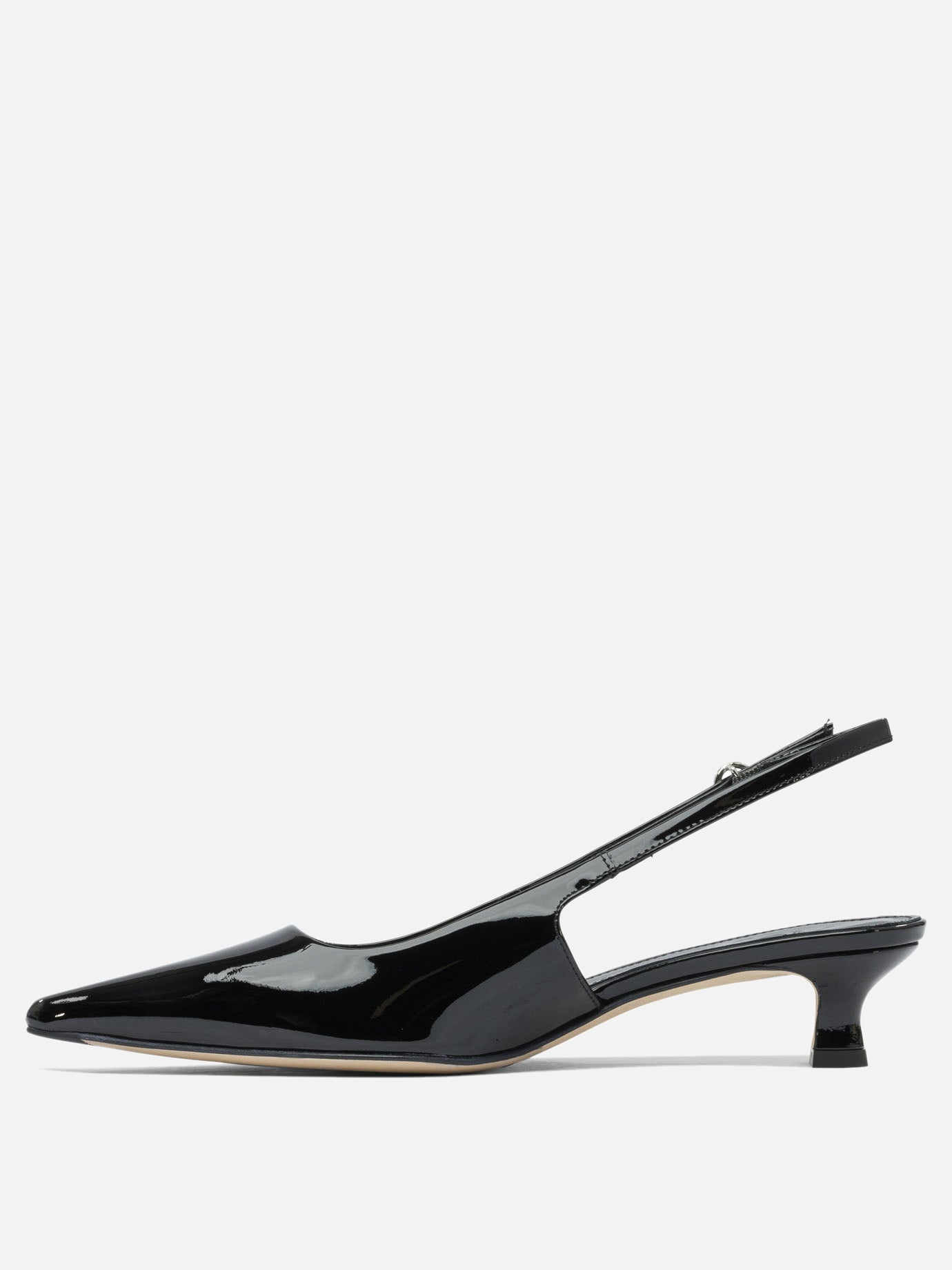 Slingbacks 100% leather - 70% leather 30% rubber  Black - Aeyde Women | PDP | VIETTI Online Store | thumbnail_3