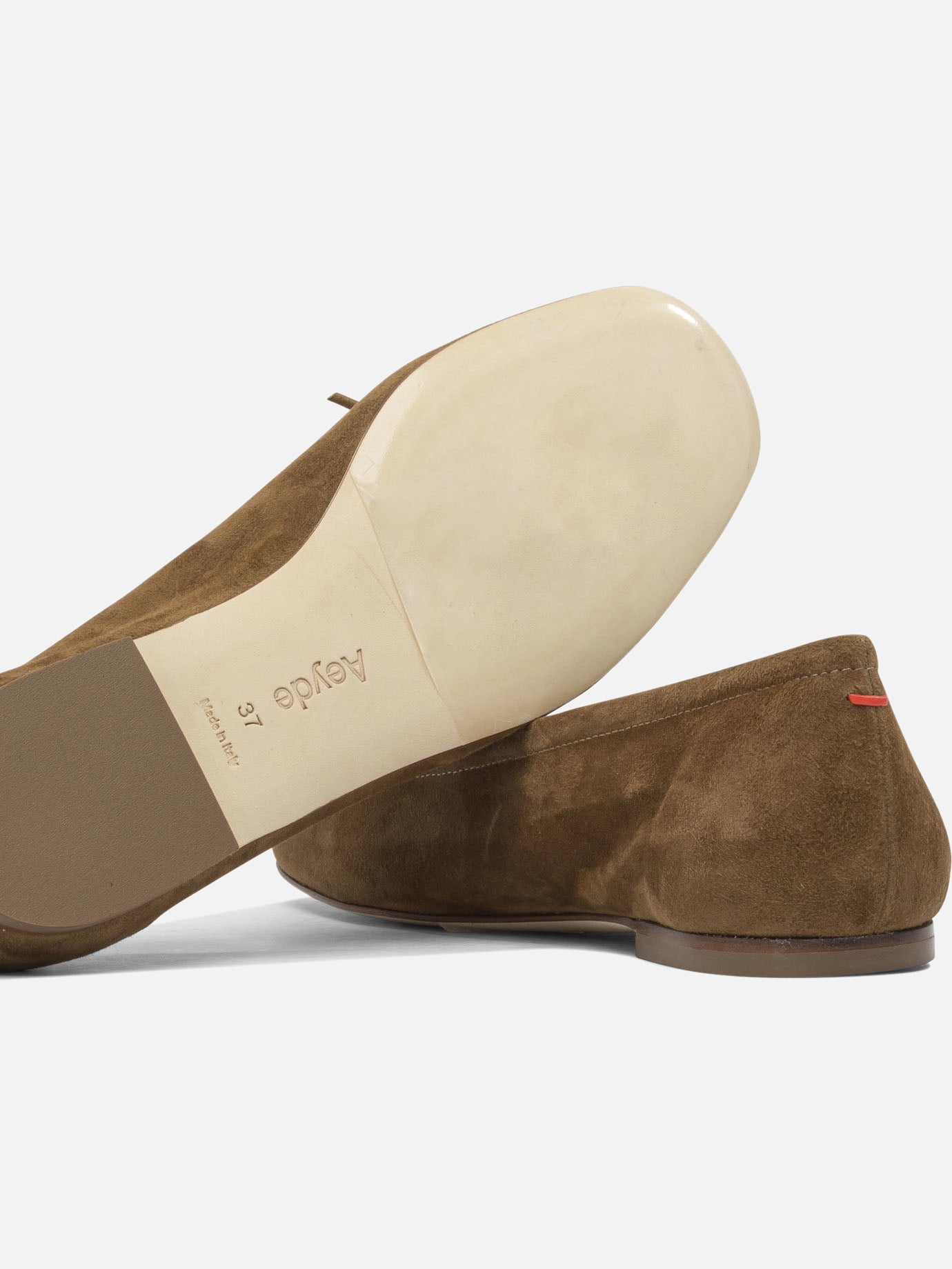Classic ballet flats 100% leather - 100% leather  Brown - Aeyde Women | PDP | VIETTI Online Store | thumbnail_5