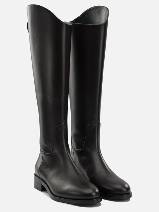 Knee-high 100% leather - 70% leather 30% rubber  Brown - Aeyde Women | PLP | VIETTI Online Store | 2
