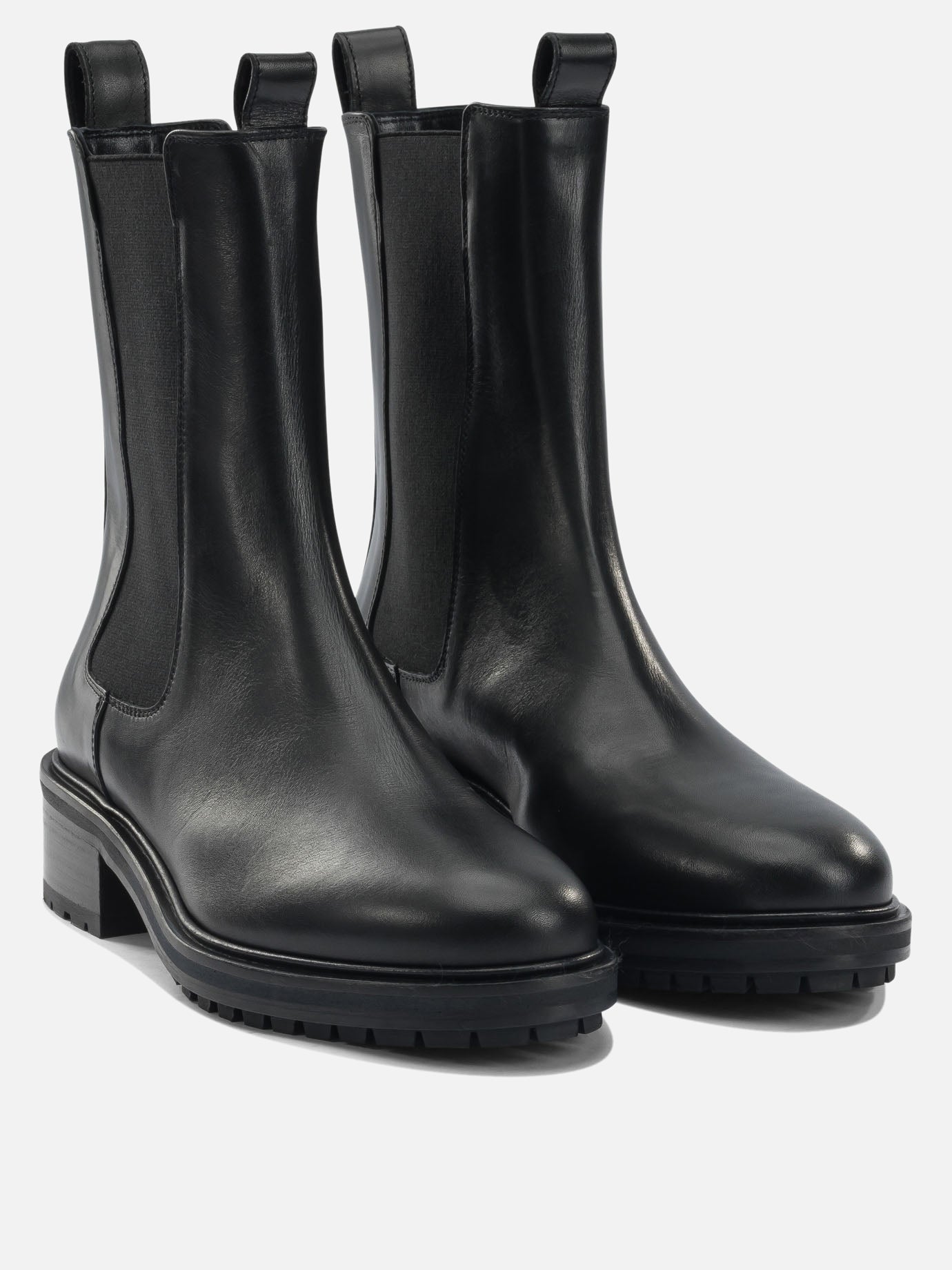 Chelsea boots 100% leather - 100% rubber  Black - Aeyde Women | PDP | VIETTI Online Store | Zoom-Modal_2
