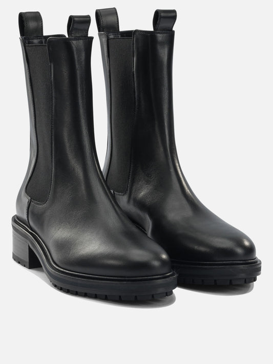 Chelsea boots 100% leather - 100% rubber  Black - Aeyde Women | PLP | VIETTI Online Store | 2
