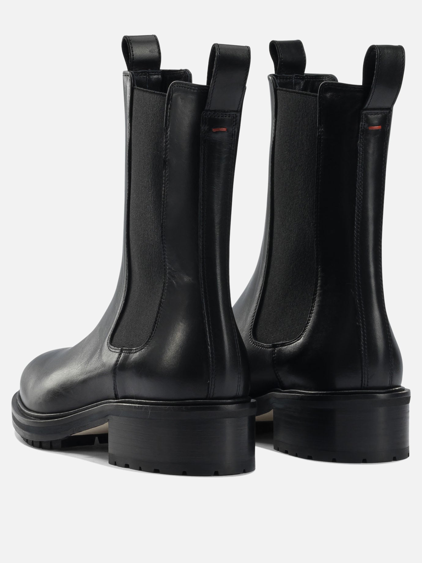 Chelsea boots 100% leather - 100% rubber  Black - Aeyde Women | PDP | VIETTI Online Store | thumbnail_4
