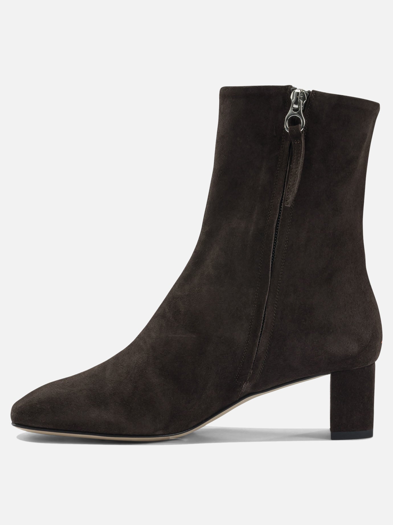 Zipped boots 100% leather - 100% leather  Brown - Aeyde Women | PDP | VIETTI Online Store | Zoom-Modal_3
