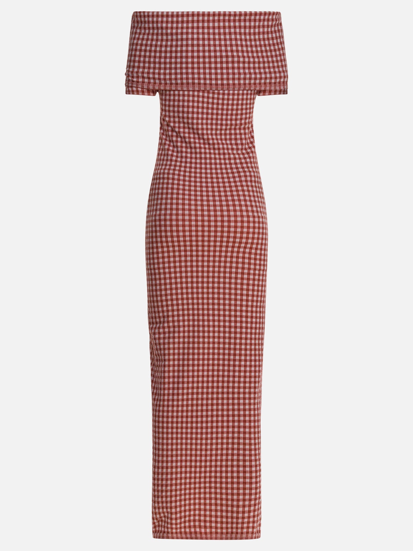 Midi dresses Gingham  Pink - Alaïa Women | PDP | VIETTI Online Store | thumbnail_2