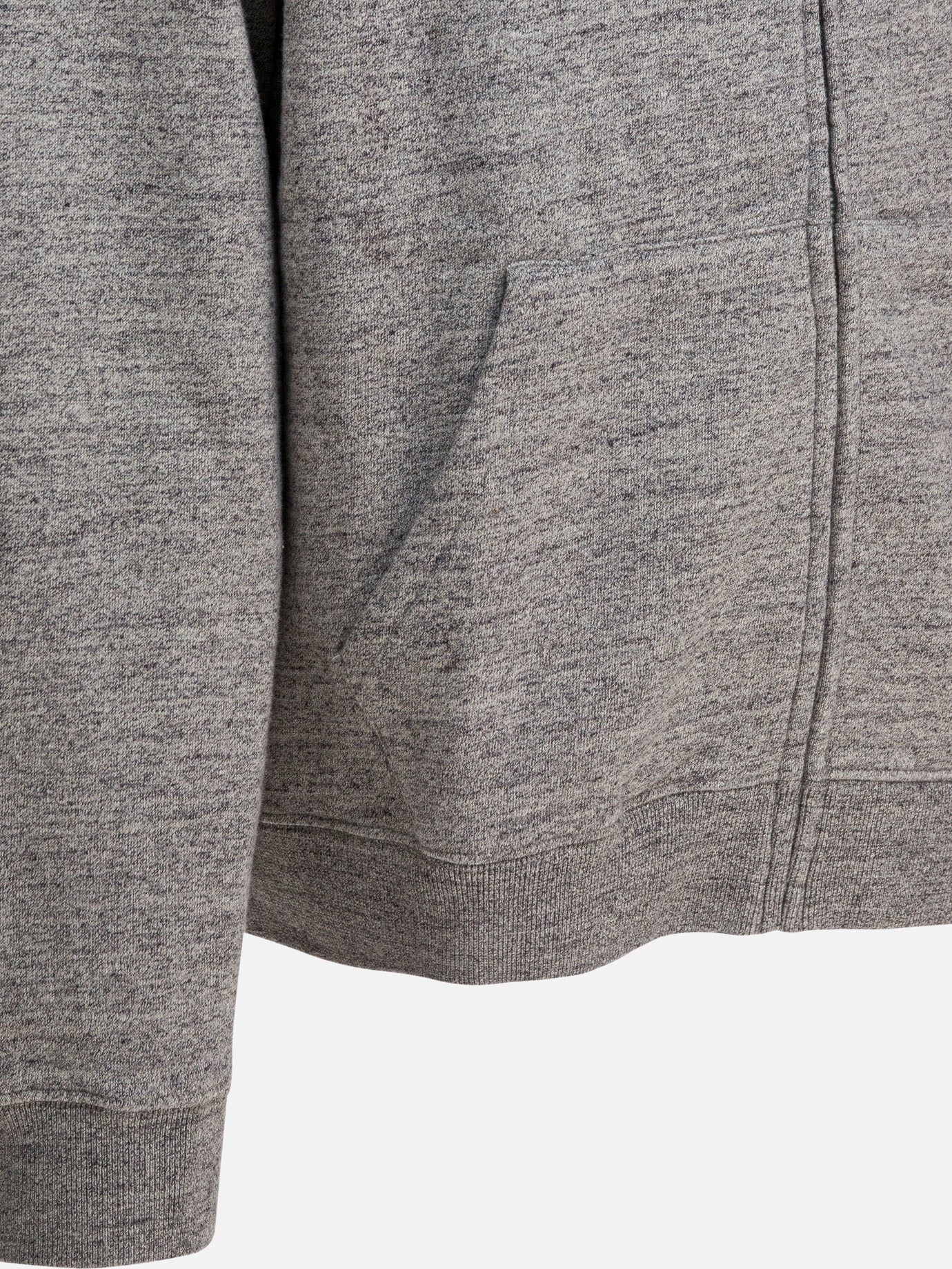Full zip sweatshirts Solid colour  Grey - Alex Mill Men | PDP | VIETTI Online Store | Zoom-Modal_4
