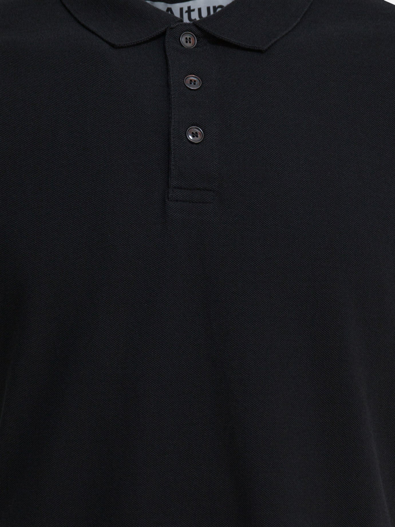 Polo shirts with buttons Solid colour  Black - Altum Men | PDP | VIETTI Online Store | Zoom-Modal_3
