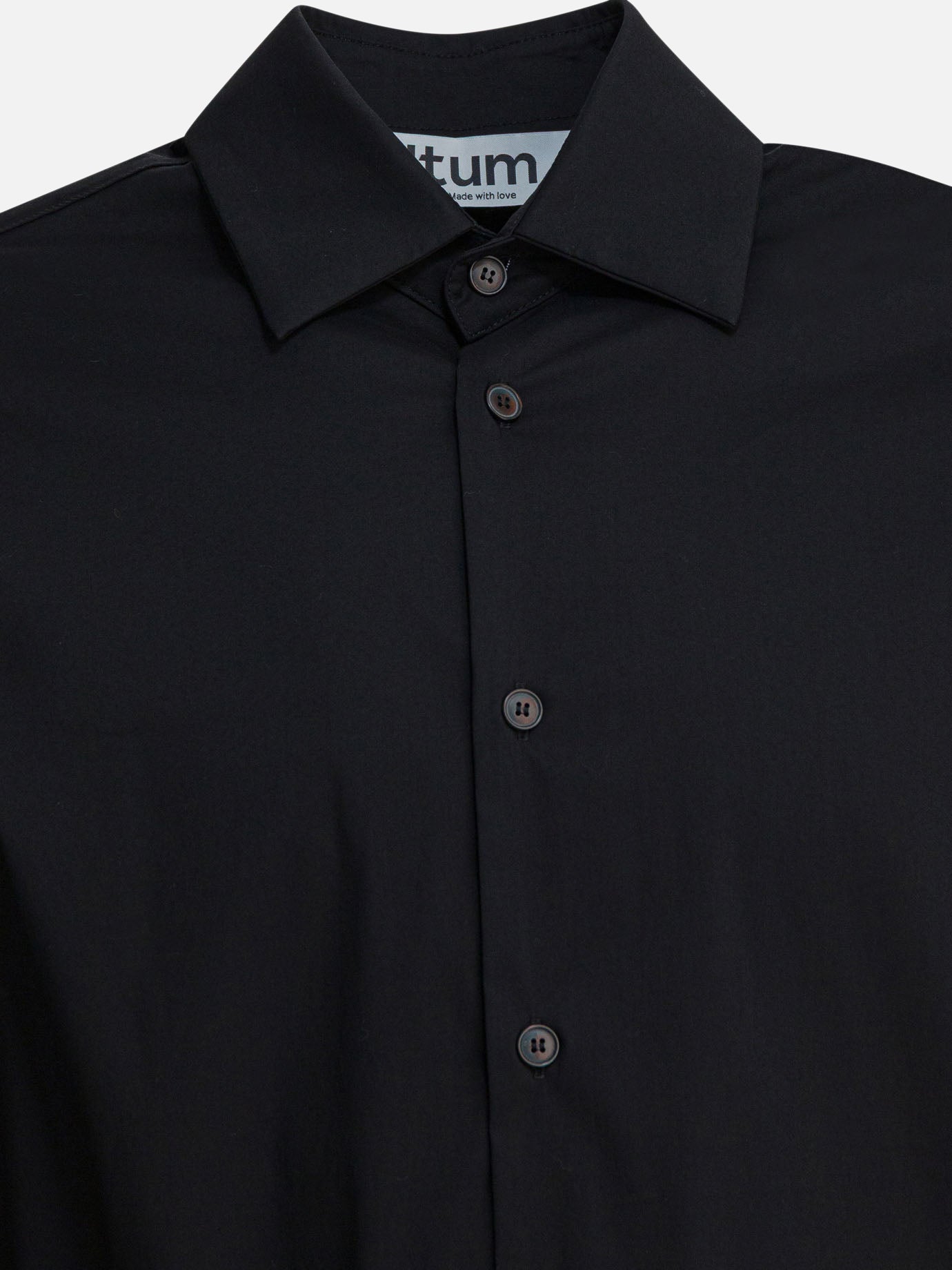 Formal shirts Solid colour  Black - Altum Men | PDP | VIETTI Online Store | thumbnail_3