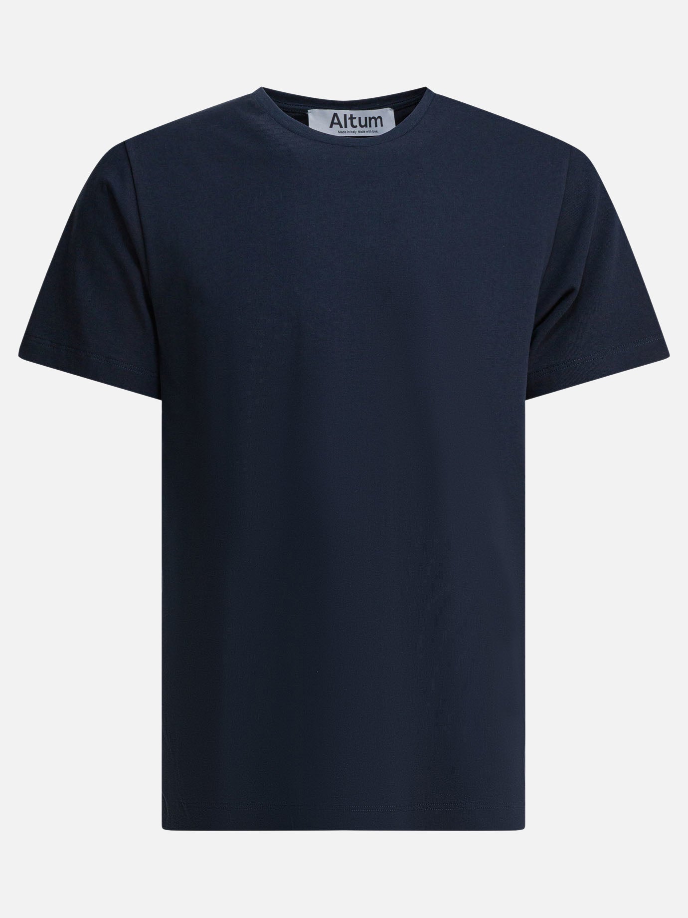 Crewneck t-shirts Solid colour  Blue - Altum Men | PDP | VIETTI Online Store | Zoom-Modal
