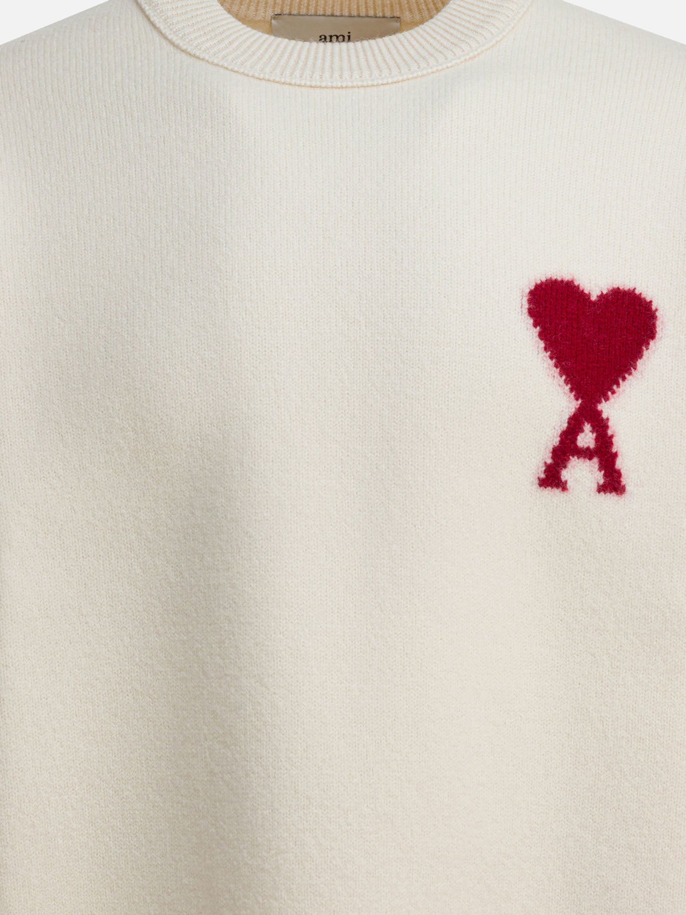 Crewneck sweaters Logo  White - Ami Paris Men | PDP | VIETTI Online Store | Zoom-Modal_3
