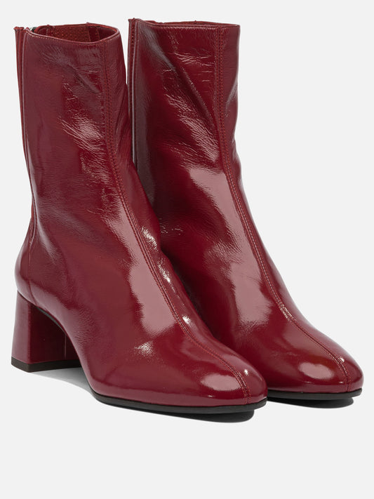 Zipped boots 95% lamb leather 5% polyester - 100% calf leather  Red - Aquazzura Women | VIETTI Online Store | 2
