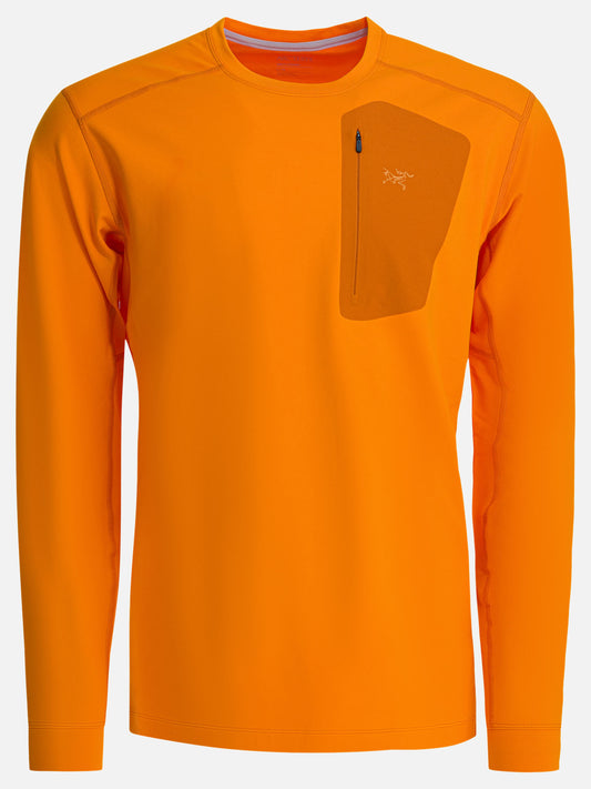 Crewneck t-shirts Solid colour  Orange - Arc'teryx Men | PLP | VIETTI Online Store 

