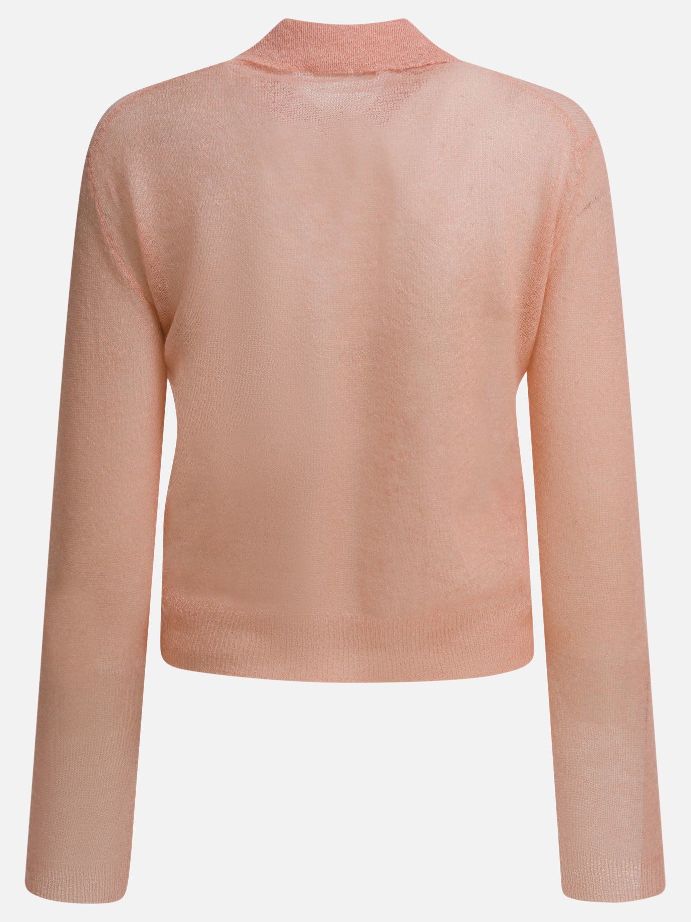 Cardigans Solid colour  Pink - Auralee Women | PDP | VIETTI Online Store | thumbnail_2
