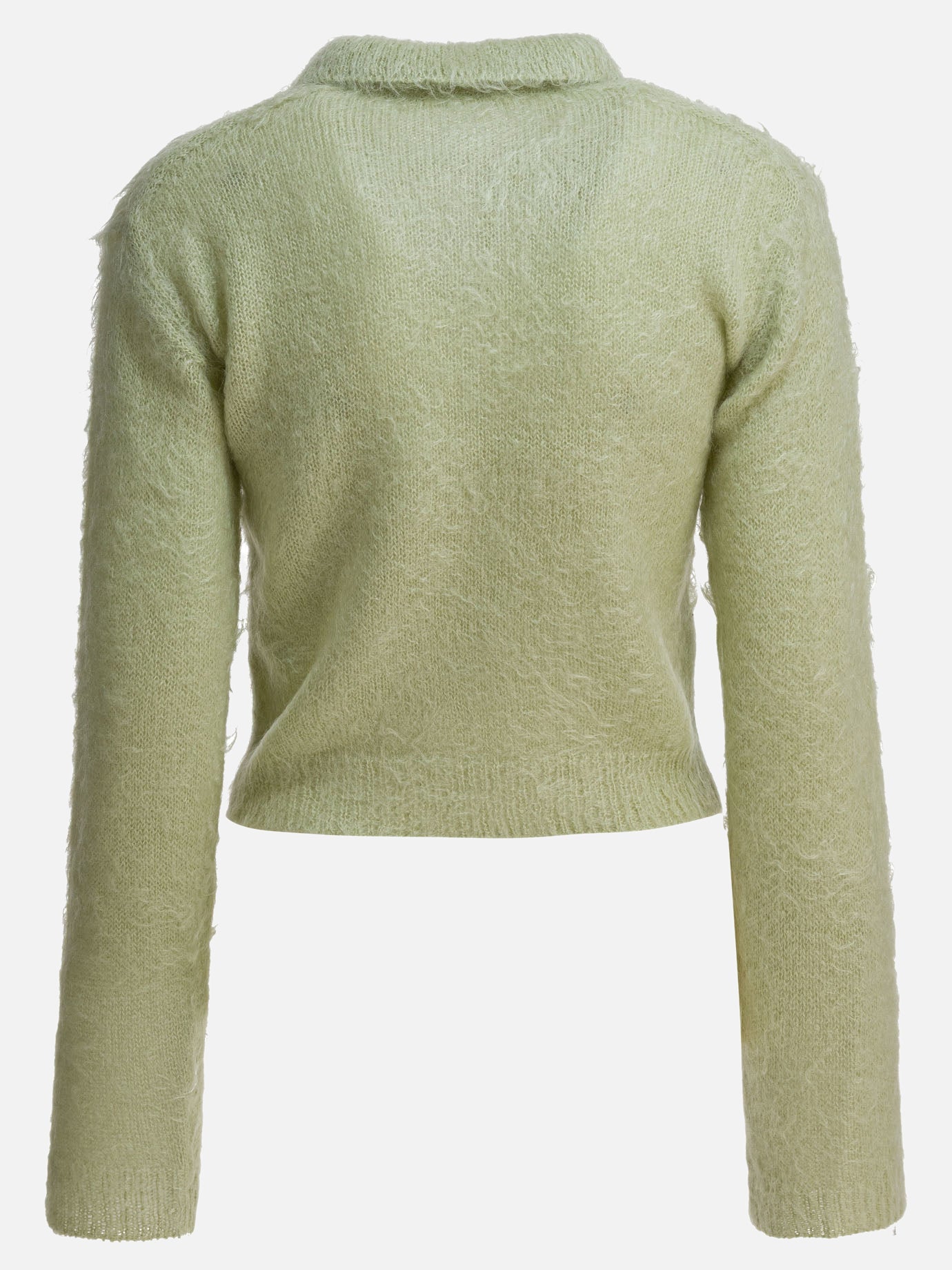 Polo sweater Solid colour  Green - Auralee Women | PDP | VIETTI Online Store | Zoom-Modal_2
