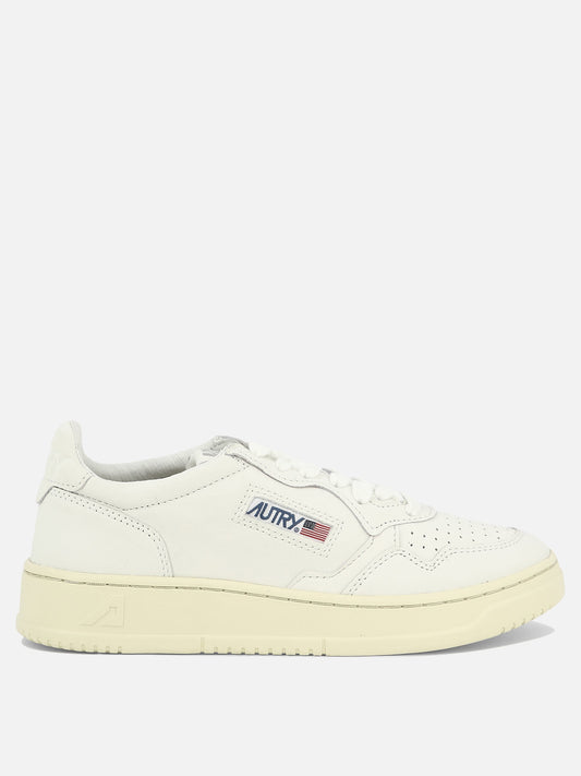 Low top sneakers 100% cow leather - 100% rubber  White - Autry Men | PDP | VIETTI Online Store 
