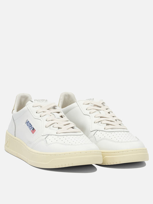 Low top sneakers 100% cow leather - 100% rubber  White - Autry Men | VIETTI Online Store | 2
