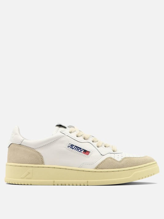 Low top sneakers 100% cow leather - 100% rubber  White - Autry Men | VIETTI Online Store 

