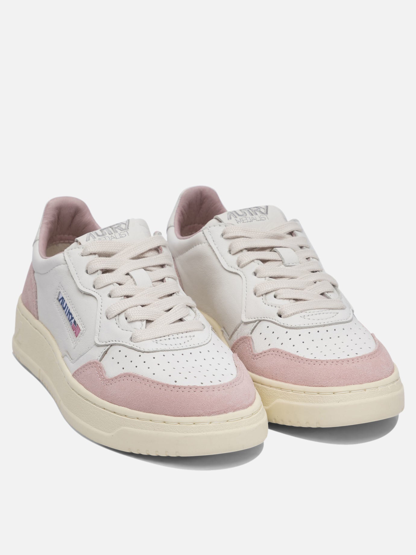 Low top sneakers 100% cow leather - 100% rubber  White - Autry Women | PDP | VIETTI Online Store | thumbnail_2