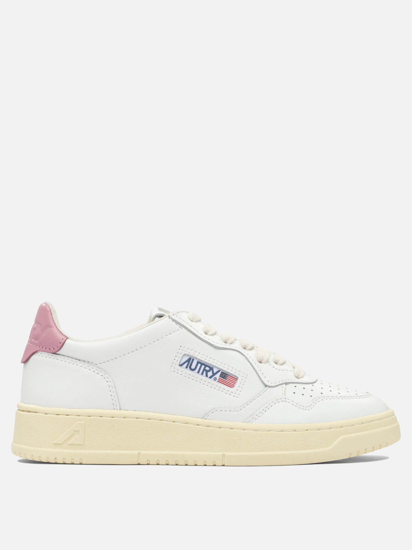 Low top sneakers 100% cow leather - 100% rubber  White - Autry Women | PDP | VIETTI Online Store | thumbnail