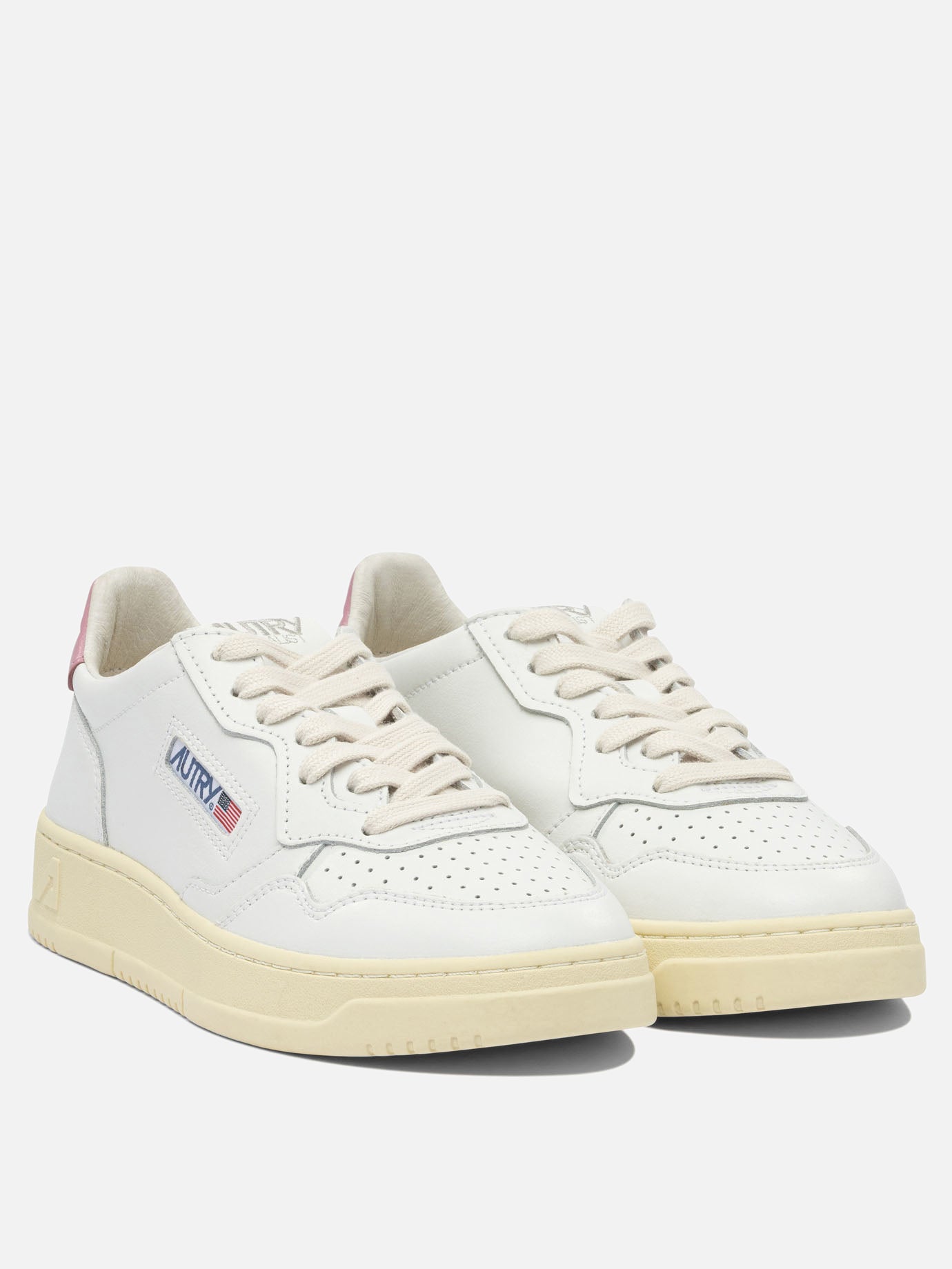 Low top sneakers 100% cow leather - 100% rubber  White - Autry Women | PDP | VIETTI Online Store | thumbnail_2