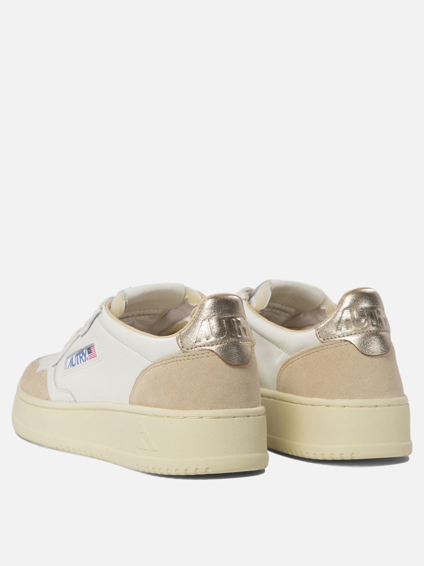 Low top sneakers 100% cow leather - 100% rubber  White - Autry Women | PDP | VIETTI Online Store | thumbnail_4