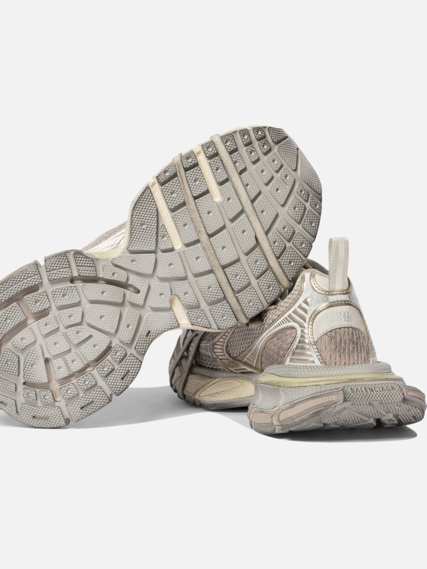 Low top sneakers 55% polyurethane 45% polyester - 100% rubber  White - Balenciaga Women | PDP | VIETTI Online Store | Zoom-Modal_5

