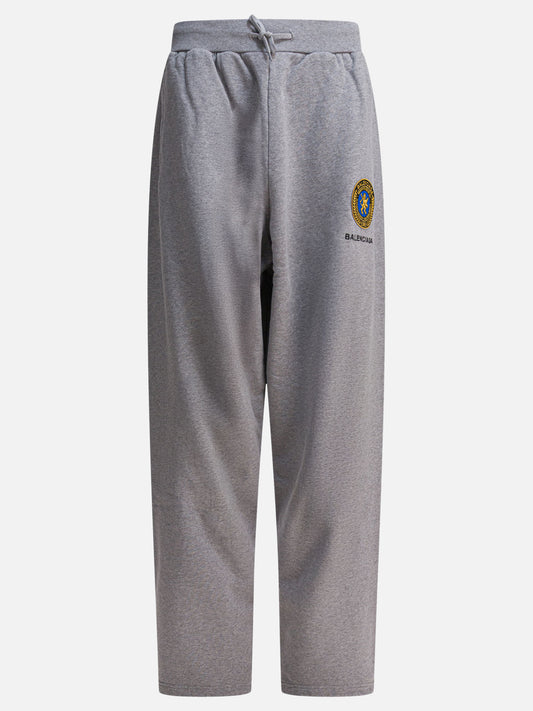 Sport trousers Logo  Grey - Balenciaga Men | PDP | VIETTI Online Store 
