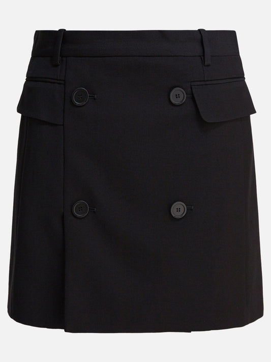 Miniskirts Solid colour  Black - Balenciaga Women | PDP | VIETTI Online Store 
