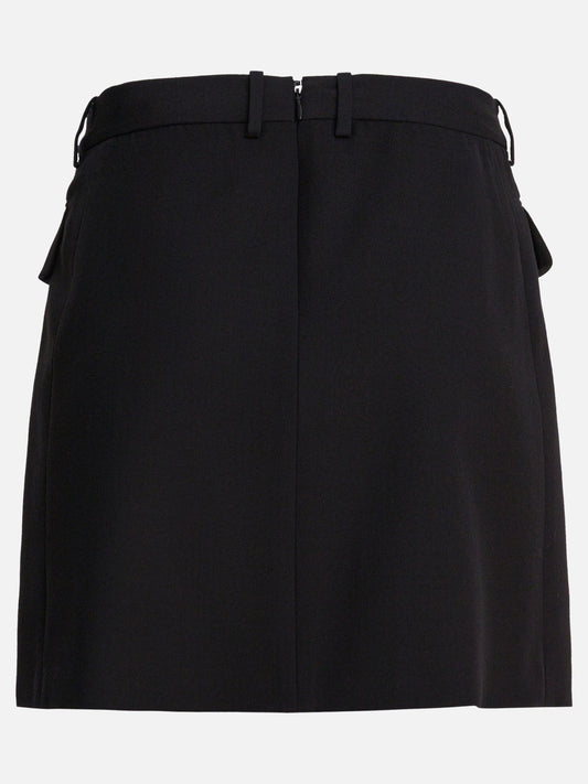 Miniskirts Solid colour  Black - Balenciaga Women | PDP | VIETTI Online Store | 2
