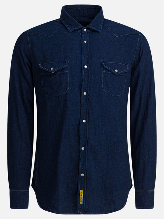 Casual shirts Check  Blue - BD BAGGIES Men | PLP | VIETTI Online Store 
