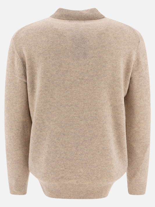 Polo shirts with buttons Solid colour  Beige - Beams Plus Men | PDP | VIETTI Online Store | 2
