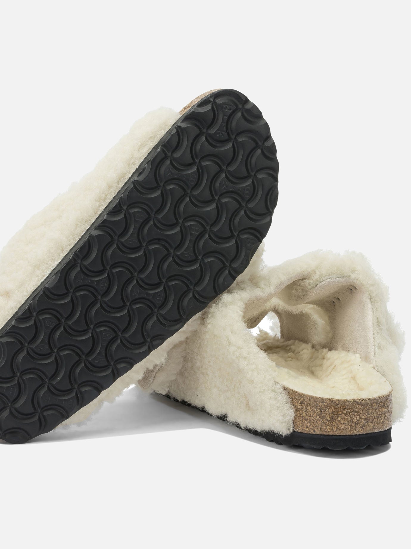 Flat sandals 100% leather - 100% rubber  White - Birkenstock Women | PDP | VIETTI Online Store | Zoom-Modal_5
