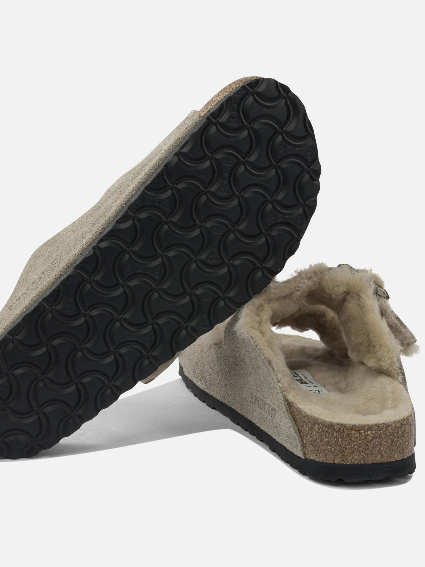 Flat sandals 100% leather - 100% rubber  Grey - Birkenstock Women | PDP | VIETTI Online Store | Zoom-Modal_5
