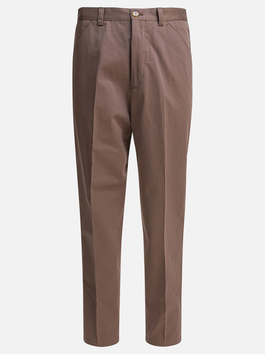 Leisure trousers Solid colour  Beige - Brunello Cucinelli Men | PLP | VIETTI Online Store 
