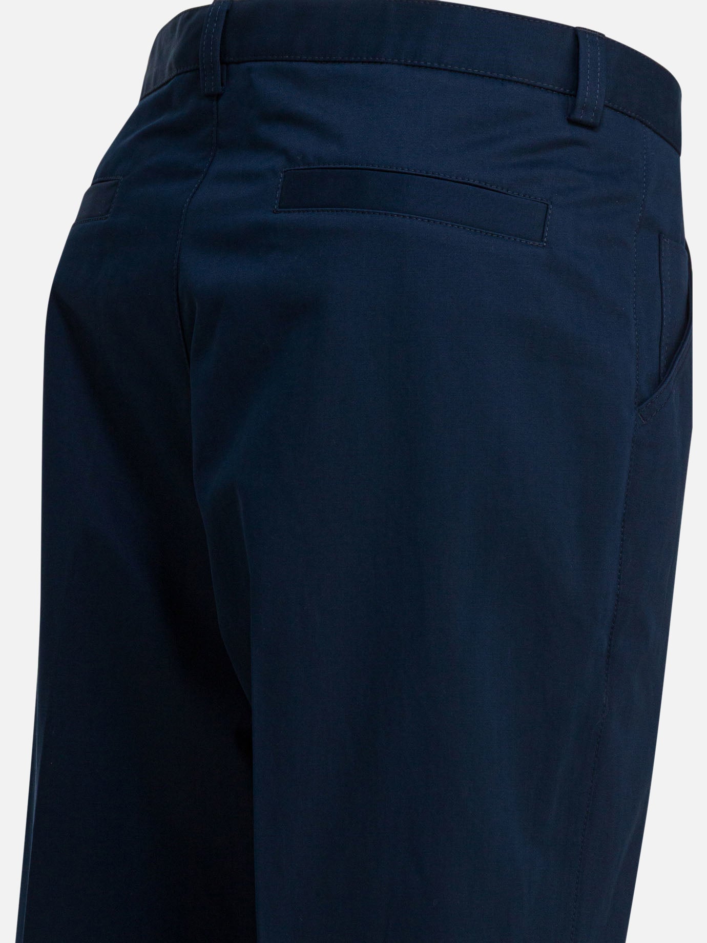 Leisure trousers Solid colour  Blue - Brunello Cucinelli Men | PDP | VIETTI Online Store | thumbnail_4