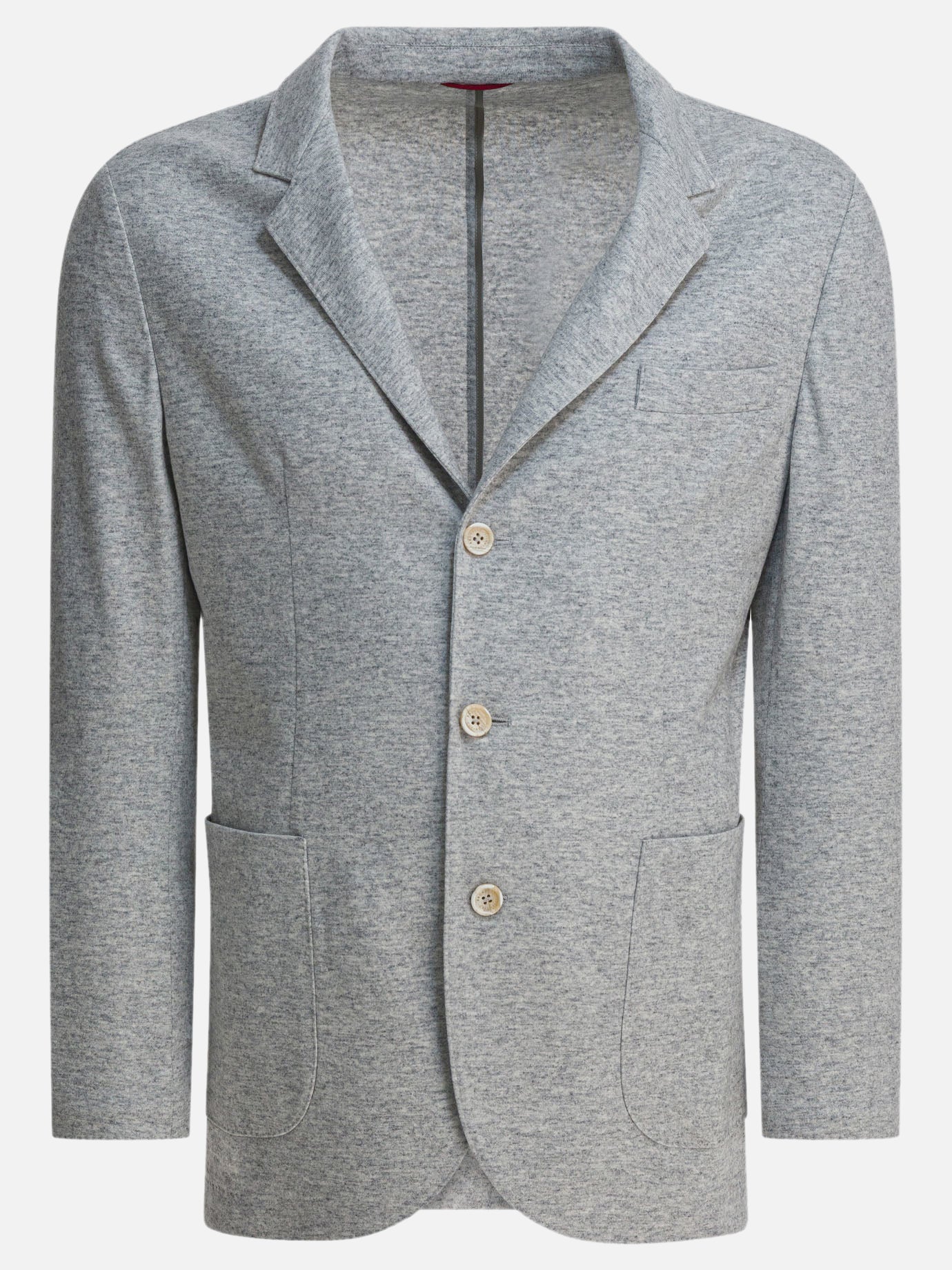 Blazers Solid colour  Grey - Brunello Cucinelli Men | PDP | VIETTI Online Store | thumbnail