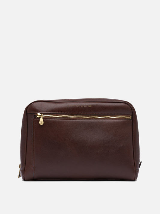 100% leather 100% leather  Brown - Brunello Cucinelli Men | PLP | VIETTI Online Store 
