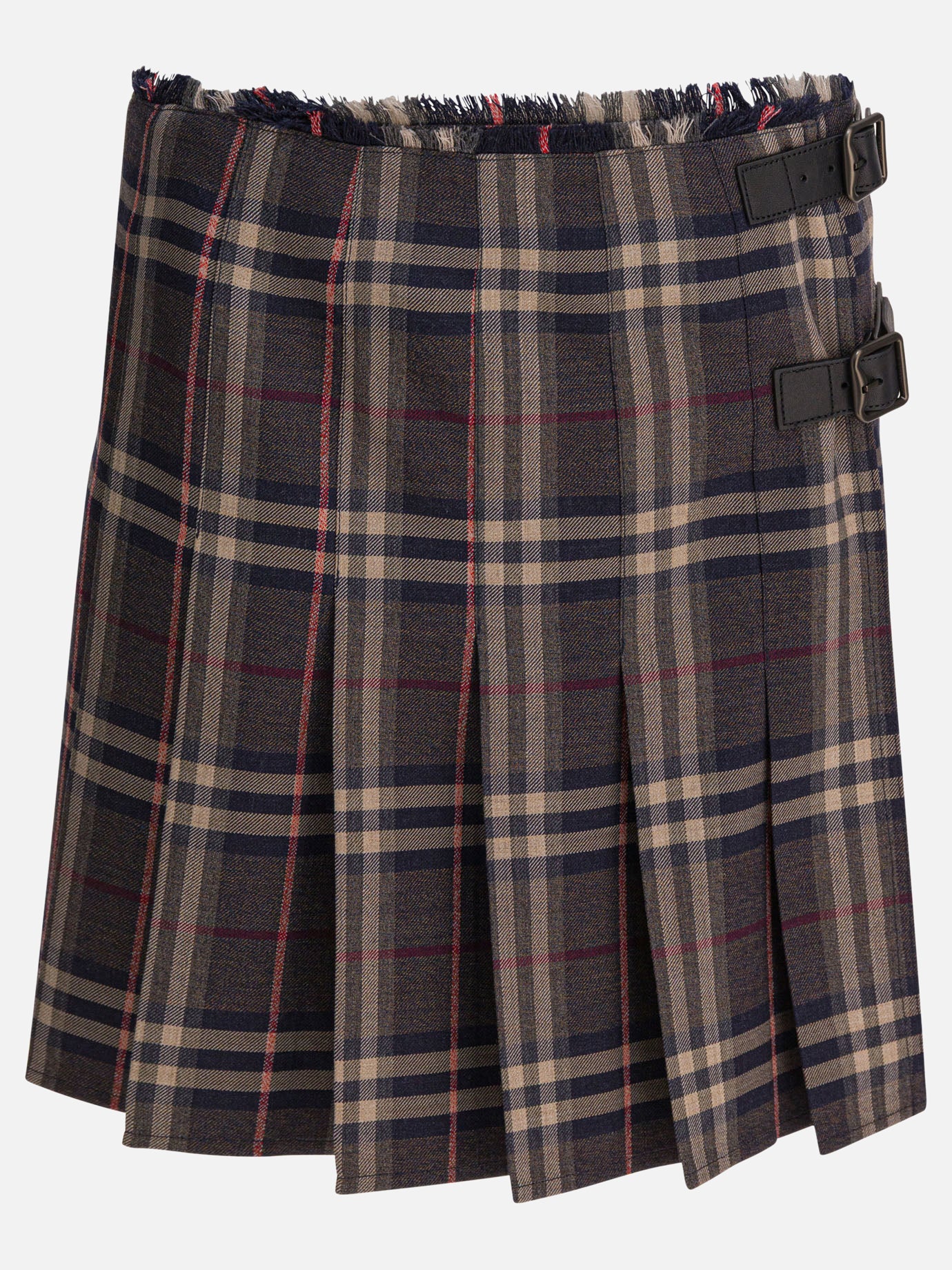 Miniskirts Check  Black - Burberry Women | PDP | VIETTI Online Store | thumbnail