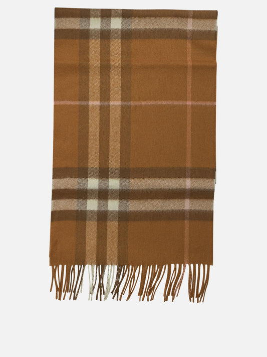 Fringed scarves 100%cashmere  Beige - Burberry Men | PDP | VIETTI Online Store 
