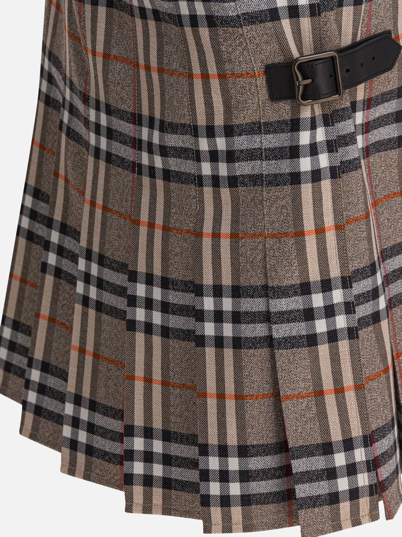 Miniskirts Check  Beige - Burberry Women | PDP | VIETTI Online Store | thumbnail_4