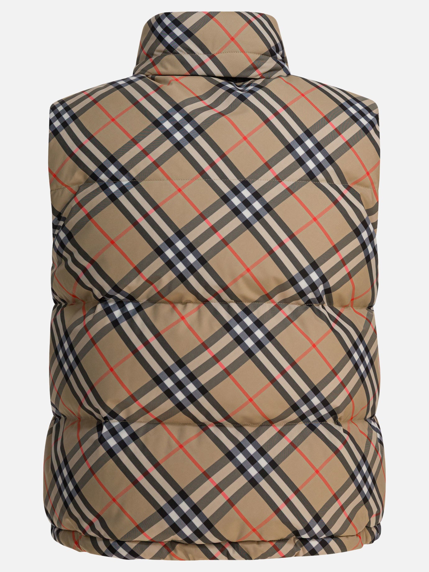Vest jackets Check  Beige - Burberry Women | PDP | VIETTI Online Store | thumbnail_2