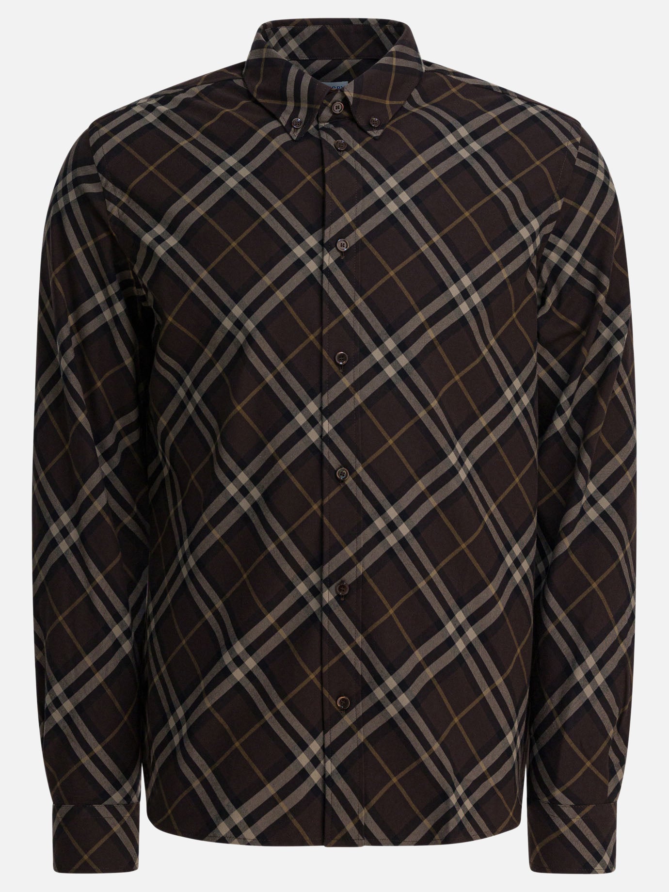 Casual shirts Check  Brown - Burberry Men | PDP | VIETTI Online Store | Zoom-Modal

