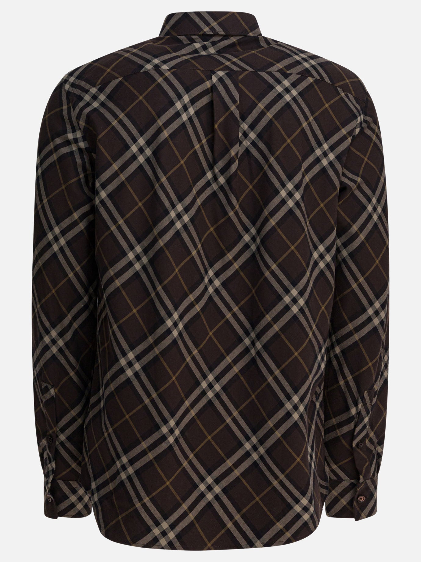 Casual shirts Check  Brown - Burberry Men | PDP | VIETTI Online Store | Zoom-Modal_2
