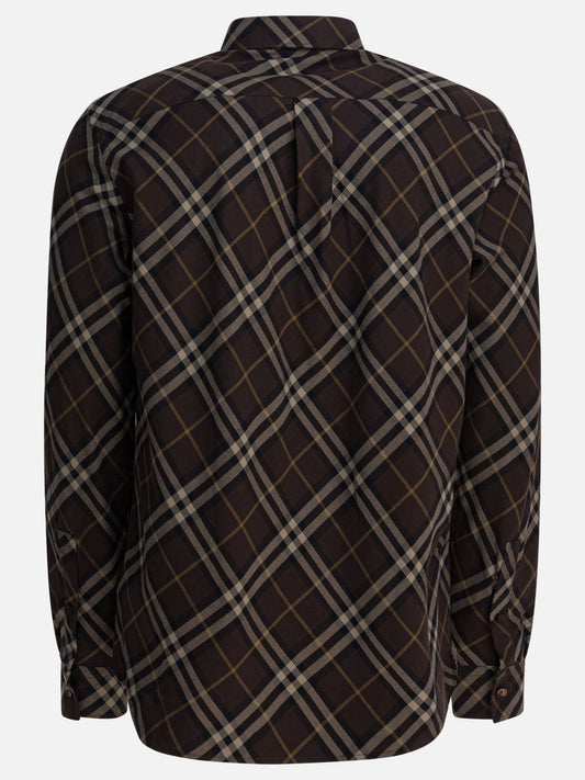 Casual shirts Check  Brown - Burberry Men | PLP | VIETTI Online Store | 2
