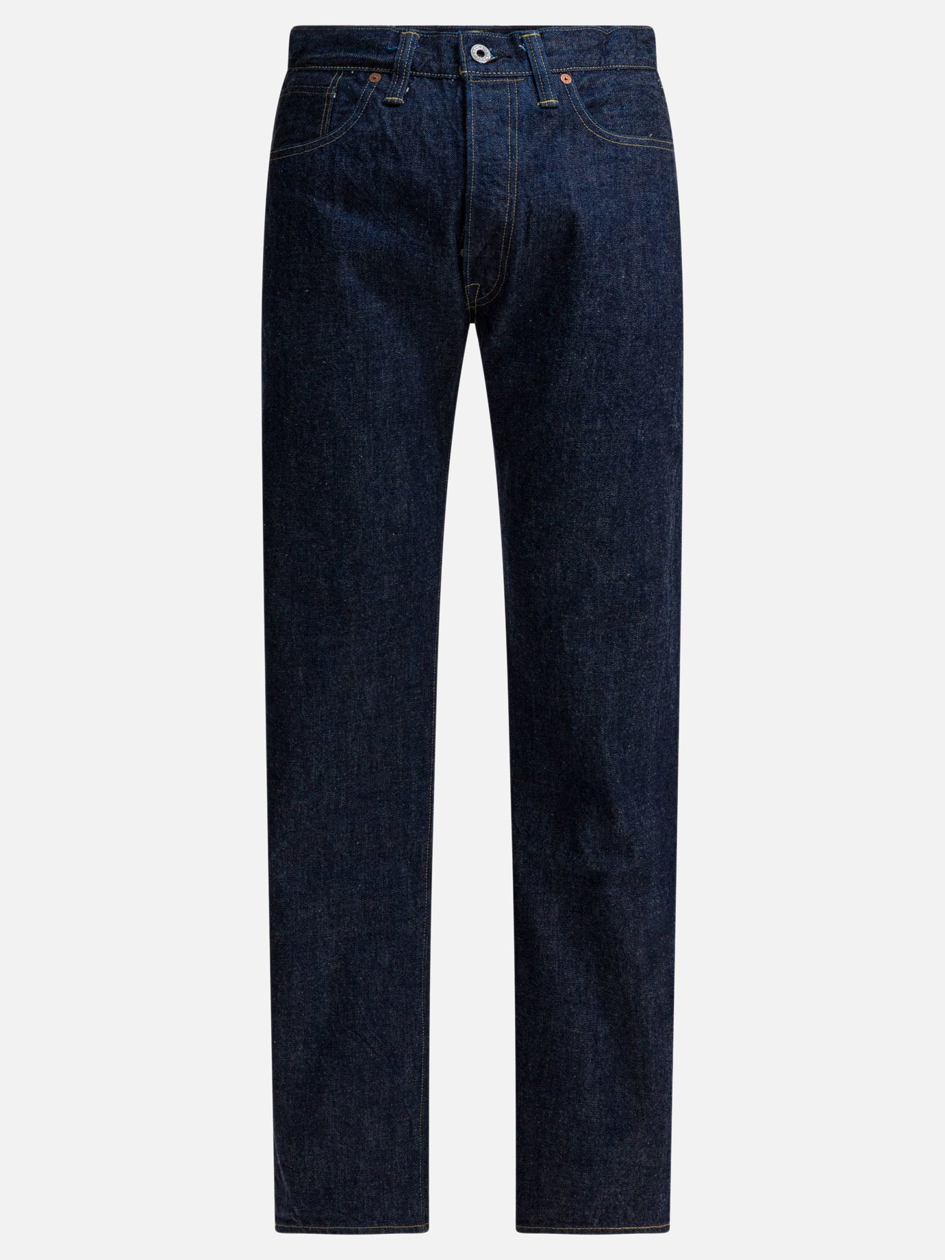 Straight-leg jeans Solid colour  Blue - Buzz Rickson's Men | PDP | VIETTI Online Store | thumbnail