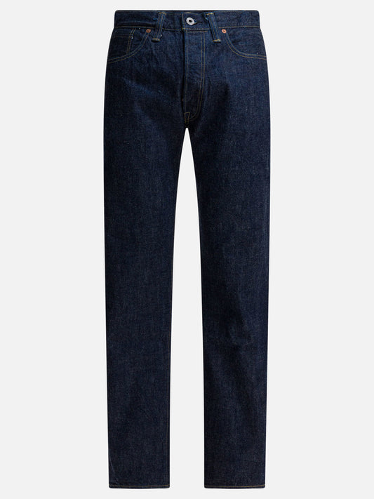 Straight-leg jeans Solid colour  Blue - Buzz Rickson's Men | VIETTI Online Store 
