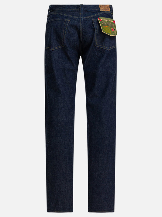 Straight-leg jeans Solid colour  Blue - Buzz Rickson's Men | VIETTI Online Store | 2

