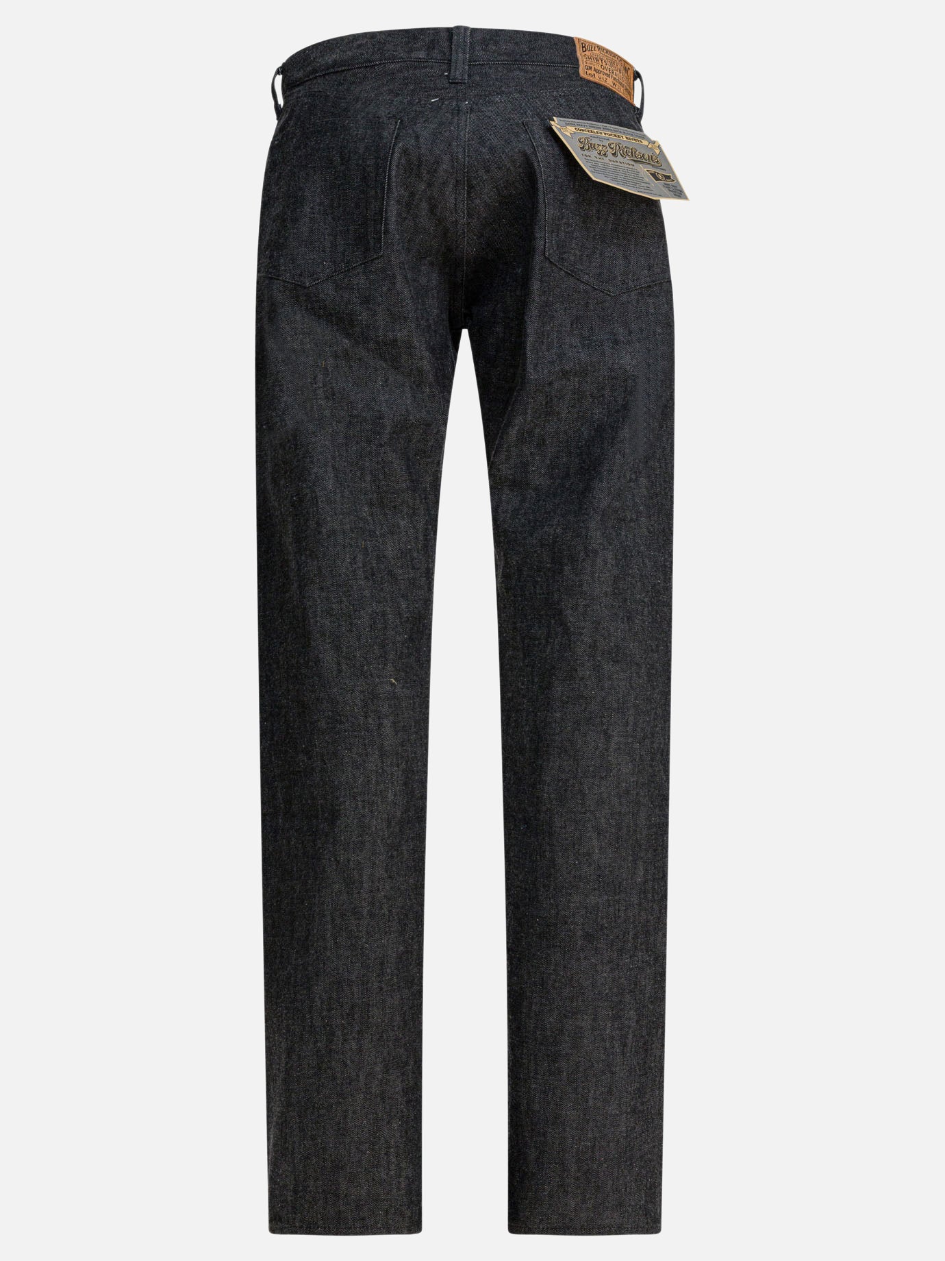 Straight-leg jeans Solid colour  Black - Buzz Rickson's Men | PDP | VIETTI Online Store | thumbnail_2