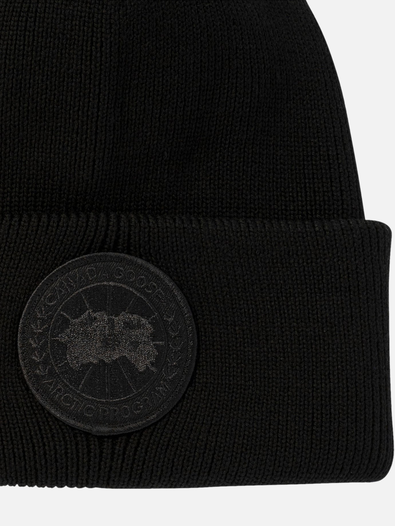 Beanies 100% wool  Black - Canada Goose Men | PDP | VIETTI Online Store | Zoom-Modal_3
